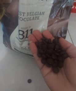 Callebaut Belgian Dark Couverture Chocolate Semisweet Callets, 54.5% - 5.5 Lbs 5.5 Pound (Pack of 1) 31 51Lz0hjrqKL