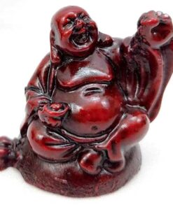 JapanBargain 3578, Set of 6 Buddha Statues Laughing Buddha Lucky Buddha Happy Buddha Gods Figures Fengshui Decoration, Rosewood Color 31 51M1AiME9lL