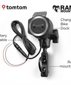 TomTom Rider 550 Motorcycle GPS Navigation Device, 4.3 Inch, with World Maps, Motorcycle Specific Winding and Hilly Roads, Updates via WiFi, Traffic and Speed Cams, Compatible with Siri and Google Now 31 51M1XzwpYWL