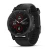 Garmin fenix 5 Plus, Premium Multisport GPS Smartwatch, Features Color Topo Maps, Heart Rate Monitoring, Music and Contactless Payment, Black with Black Band 74 51MDFvx7g4L