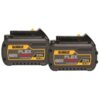 DEWALT 20V/60V MAX* Batteries, Premium, 6.0-Ah, 2-Pack (DCB606-2) 2 Pack