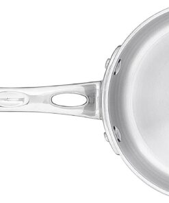 Cuisinart French Classic Tri-Ply Stainless 1-Quart Saucepan with Cover,Silver 14 51MX22KHufL