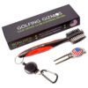 Golfing Gizmos Golf Club Brush Cleaner, Brush Only - Premium Tour Grade and Heavy Duty Golf Accessories - Ideal Golf Gift for Golfers Matte Black + Premium Gift Box 11 51MXXF82Q1L