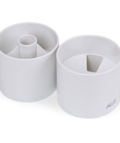 HLC 4" Practice Green Golf Cup - Bright White Plastic 2pcs 14 51MYan5E8TL