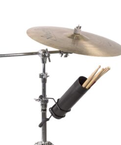 Alternative view of String Swing Drum Stick Holder - Stagehand Drumstick Container Bag Holds up to 8 Pairs of Zildjian Vic Firth ARLX and Vater Drumsticks - Two Clamps Attach Securely to Microphone & Cymbal Pole