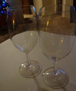 MICHLEY Unbreakable Wine Glasses, 100% Tritan Plastic Shatterproof Large Wine Glasses 20 oz, Set of 2 27 51MoZjb2udL