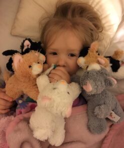 Plush Cat House with Cats - Five (5) Stuffed Animal Cats in Play Kitten House Carrying Case 18 51Ms9eOF7DL