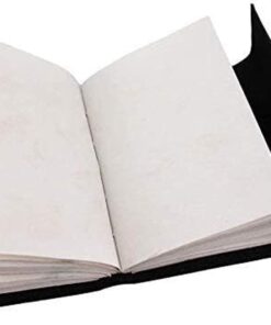 AzureGreen DOUBLE DRAGON Blank Page BOOK Handcrafted Leather Writing Unlined 5 x 7 JOURNAL (Brown) 28 51MslWyME L