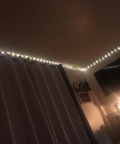 12APM Dimmable Starry Fairy Copper String Lights, 66 ft 200 LEDs with USB Plug in Powered for Bedroom Indoor Wedding Party Halloween Thanksgiving Christmas Ambiance Lighting, IP 65 Waterproof Copper wire-Warm white-200 LEDs 37 51MvBR5xX3L