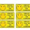 Sutter Signs Smile You're On Camera Security Stickers Indoor & Outdoor 4-inch by 2-inch (Pack of 6) Pack of 6 2 51N 5I2iPLL