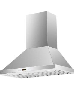 CAVALIERE 30" Wall Mounted Stainless Steel Kitchen Range Hood SV218B2-30- LED 462 CFM 19 51N2gqeML