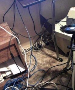 VELCRO Brand ONE WRAP Thin Ties | Strong & Reusable | Perfect for Fastening Wires & Organizing Cords | Black & Gray, 8 x 1/2-Inch | 25 Black + 25 Gray Ties 44 51N6xOvZMHL 1