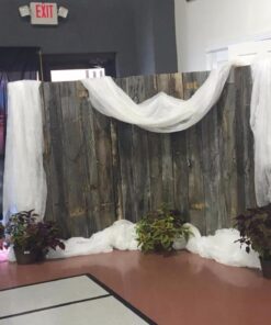 BalsaCircle 54-Inch x 120 feet White Large Net Tulle Fabric by the Bolt - Wedding Party Decorations Sewing DIY Crafts Costumes 31 51NCksf6cL