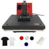 15"x15" USCutter Digital Heat Press Machine, T-Shirts, Vinyl, Non Stick Sheet (Starter Bundle) 3 51ND0vCQ1DL