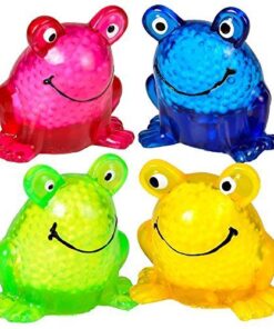 Rhode Island Novelty (12) 2.5 Inch Sticky Squeeze Frogs