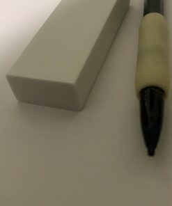 Pentel® Hi-Polymer Erasers, White, Pack Of 4 4 Count (Pack of 1) Large Block Eraser 23 51NI83ymSPL