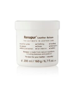 Alternative view of Renapur Leather Balsam, Natural Conditioner, Protector and Restorer — for Leather Furniture, footwear, Purses & Bags, Car interiors & Bikes, Saddlery & Tack. (6.7 fl oz + Applicator Sponge)