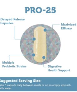 Vitamin Bounty Pro-Daily Probiotic - 13 Probiotic Strains, Gut Health, Digestive Health, Including Lactobacillus Acidophilus, Probiotic for Women and Men (Pro-25 Probiotics) Pro-25 Probiotics 26 51NYE2FWjpL