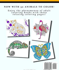 Adult Coloring Books: Animals - Stress Relief Coloring Book 25 51NbNfXfhsL