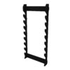 Whetstone Cutlery 8-Tier Wall Display Sword Rack, Durable Wall Mounted Samurai, Katana, Wakizashi, or Any Standard Swords Holder with Stylish Elegant Black Finish - Home, Room, Office, or Dojo Decor, 3''x17.5''x39 8 51NbQlmNSJS