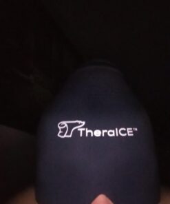 TheraICE Migraine Relief Cap, Cooling Gel Hat, Soothing Headache Ice Pack Mask Products, Face Cold Compress Head Wrap for Tension & Stress Original 1.0 25 51Neihpm 0L