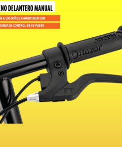 Razor E100 Glow Electric Scooter for Kids Age 8+, LED Light-Up Deck, 8" Air-filled Front Tire, Up to 40 Minutes Continuous Ride Time 22 51NsVV5YFrL