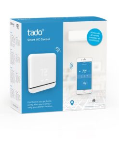 Tado Smart Air Conditioner and Heater Controller, Wi-Fi, Compatible with iOS and Android, Works with Alexa 20 51NvnMcll3L