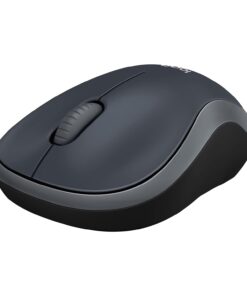 Logitech M185 Wireless Mouse, 2.4GHz with USB Mini Receiver, 12-Month Battery Life, 1000 DPI Optical Tracking, Ambidextrous, Compatible with PC, Mac, Laptop - Black USB Receiver 15 51NxqrHdswL
