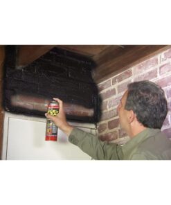 Flex Seal, 14 oz, Black, Stop Leaks Instantly, Waterproof Rubber Spray On Sealant Coating, Perfect for Gutters, Wood, RV, Campers, Roof Repair, Skylights, Windows, and More 14 Ounce (Pack of 1) 23 51Nz 1L8XL