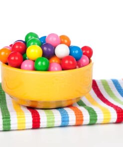 Gumballs 1 Inch - 4 Pounds - Gumball Machine Refills - Rainbow Fruit Flavors - Gum Balls Assorted Colors - Bulk Candy - Apx. 240 Assorted Gumballs 4 Pound (Pack of 1) 10 51Nz5SiLdRL