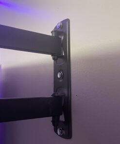 Mounting Dream TV Wall Mount Swivel and Tilt for Most 26-55 Inch TV, TV Mount Perfect Center Design, Full Motion TV Mount Bracket with Articulation, up to VESA 400x400mm, 60 lbs, MD2377 44 51O21i5QqtL