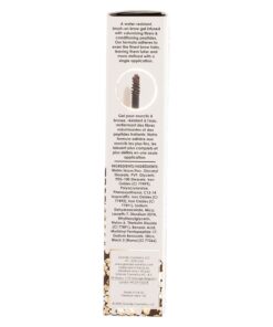 Grande Cosmetics GrandeBROW-FILL Volumizing Brow Gel, Tinted or Clear Eyebrow Mascara, Soft Flexible Hold, Water Resistant 4. Dark 13 51O2NQKetrL