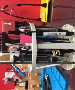 Loew-Cornell 390 Multi Bin Brush Organizer, 49 Hole 48 51O3dblv0YL