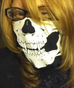 Alternative view of Schampa Traditional Skull Stretch Facemask,