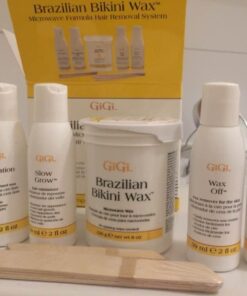 GiGi Brazilian Bikini Waxing Microwave Formula, Home Hair Removal Kit 44 51O75kKCsbL