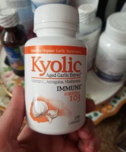 Kyolic Aged Garlic Extract Formula 103 Immune Support, 200 Capsules (Packaging May Vary) 11 51ODnZKIfoL