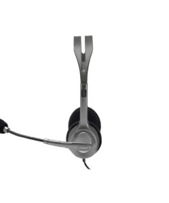 Logitech Stereo Headset H110, Standard Packaging, Silver 10 51OFZFls9xL