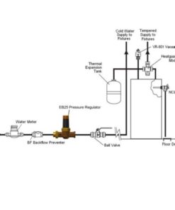 Cash Acme 3/4 Inch EB25-U Single Union Pressure Regulator Valve (PRV), 45 PSI, 23136-0045 3/4 in. 7 51OJpntoY4L