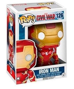 Funko POP Marvel: Captain America 3: Civil War Action Figure - Iron Man, Multi-Colored, Standard (7224) std 16 51OKeIe8QRL