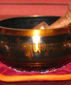 Artncraft Tibetan Singing Bowls High Quality with Striker, 4.5" Wide 31 51OMHxC4SZL