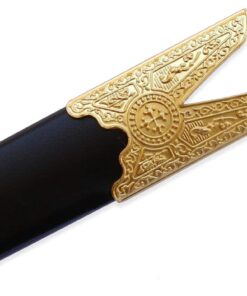 Vulcan Gear 33" Medieval Crusader Sword with Scabbard Series Choose Your Style König Sword 14 51OOaMDRJhL