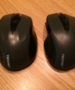 TECKNET Bluetooth Mouse, Wireless Mouse with 6 Buttons, 5 Adjustable DPI Levels, 24 Month Battery Life, Ergonomic Computer Mouse for Laptop, Computer, Mac, PC, Windows, Chromebook, Notebook Grey 52 51OPTxmR8RL