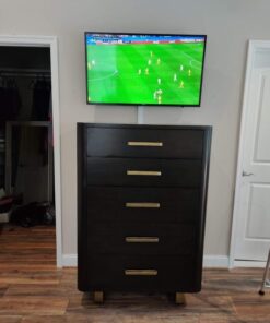 Sanus Universal Low Profile Tilt TV Wall Mount for 37" - 80" LED, LCD & Plasma TVs, Eliminates Glare with 10º of Tilt & Post-Install Adjustments - 3 Step Install - Safety Certified - MLT14-B1 39 51OQm2RMgvL