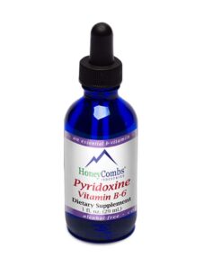 Vitamin B6 (Pyridoxine) Drops – Liquid Vitamin B Drops for Natural Brain Function Support, Blood Vessels & Immune Support – Liquid Vitamin Mood Supplement – Alcohol-Free Health Supplement (1 Fl Oz) 1 Fl Oz (Pack of 1)