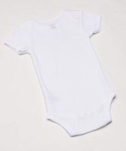 Gerber baby-girls 5-pack Solid Onesies Bodysuits 3-6 Months White 24 51OWuFsvpQL