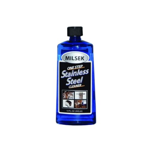 Milsek One-Step Stainless Steel Cleaner, 12-Ounce Cleaner