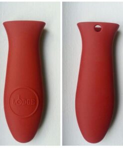 Lodge Silicone Hot Handle Holder - Red Heat Protecting Silicone Handle Cast Iron Skillets with Keyhole Handle 36 51Oe5Jc4UlL 1