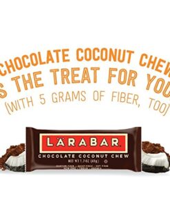 LÄRABAR Gluten Free Bar, Chocolate Coconut Chew, 1.8 oz Bars (16 Count), Whole Food Gluten Free Bars, Dairy Free Snacks Coconut Chocolate Chew 16 Count (Pack of 1) 12 51Ok6YZKkwL