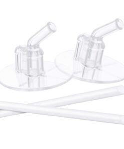 Thermos Replacement Straws for 12 Ounce Funtainer Bottle, Clear, 1 Pack 28 51OnP64lJtL