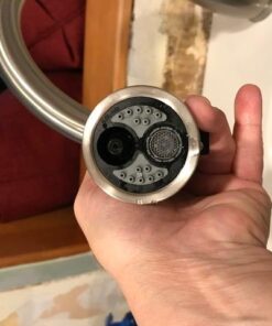 Delta Faucet Leland Brushed Nickel Pull Down Kitchen Faucet, Magnetic Docking Spray Head, SpotShield Stainless Steel, 9178-SP-DST Without Soap Dispenser Standard 39 51Osz7yJYiL